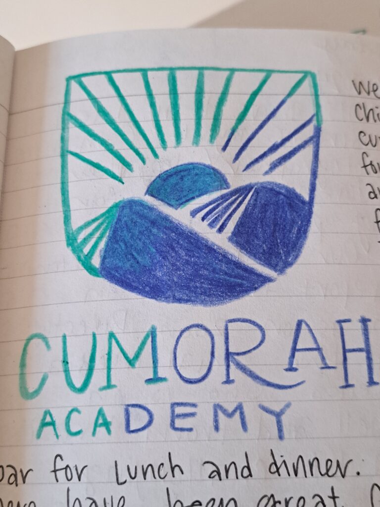 Cumorah Academy logo drawing