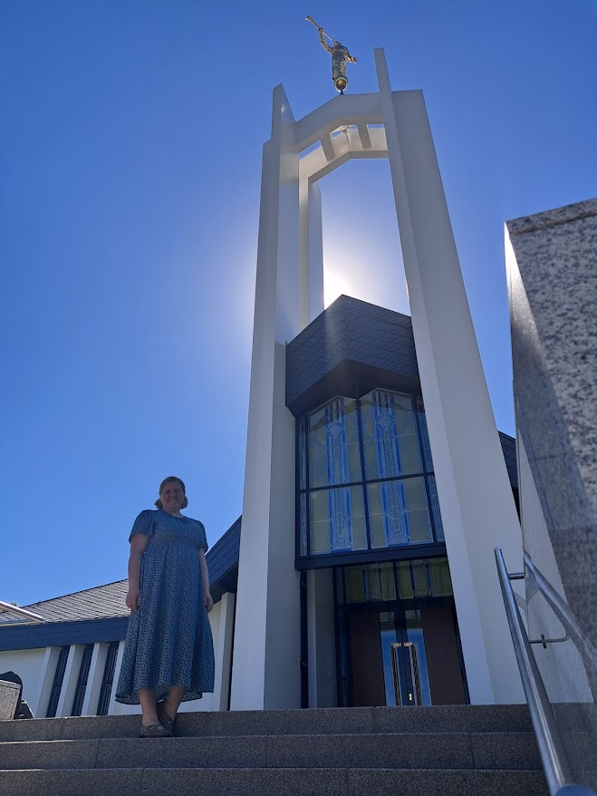 Mack Fontano at the Freiberg Germany Temple