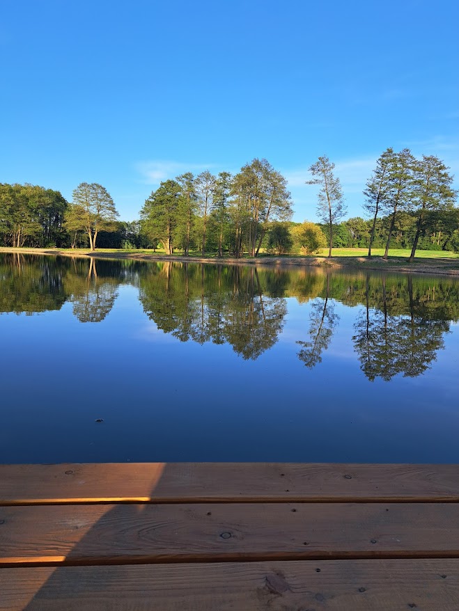 Pond outside Cumorah