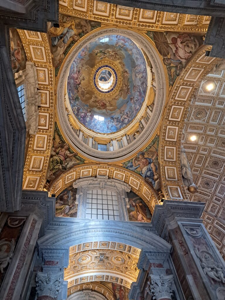 Ceiling on St. Peter's Bascila