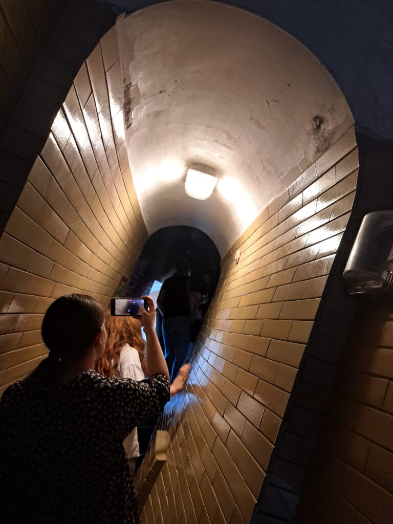 Walking up the Dome