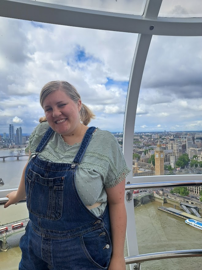 Mack on the London Eye