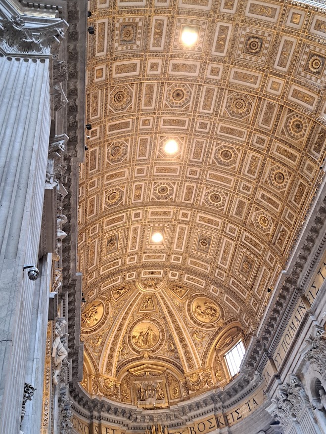 Bascilica ceiling