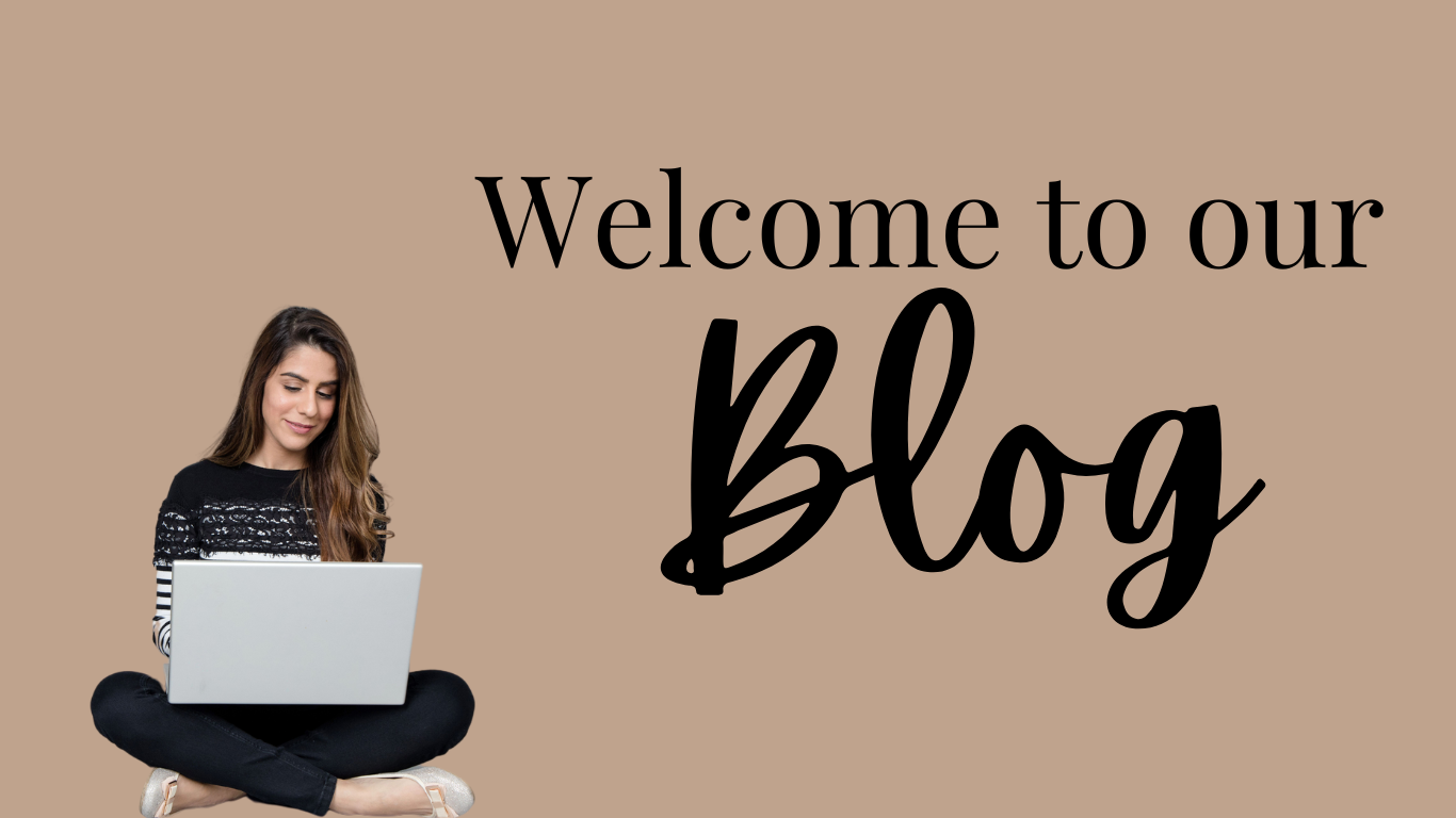 Welcome to our blog